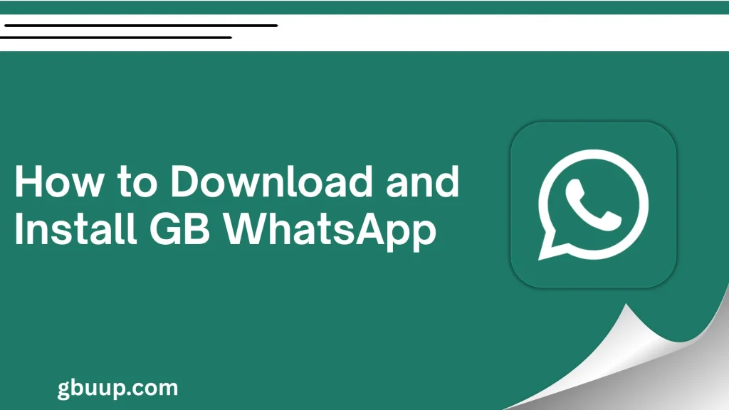 How to Download and Install GB WhatsApp